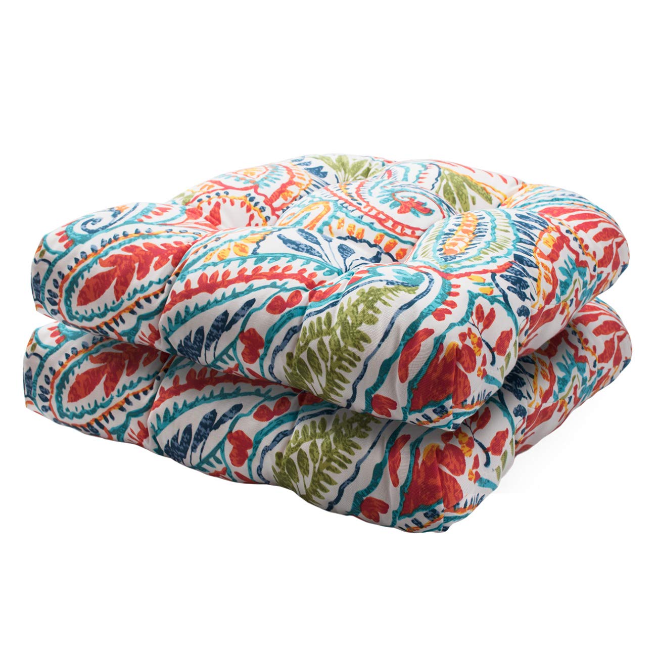 Premium All-Weather Tufted Chair Cushions (19