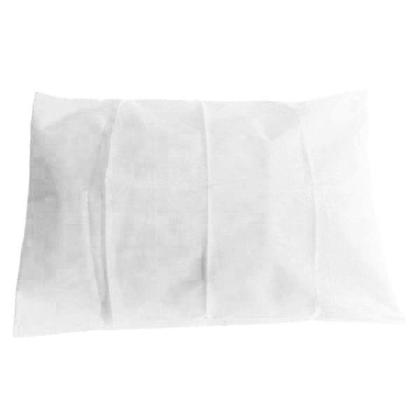 Disposable Pillow Cases - 100 Pack, Soft Tissue/Poly Blend, Hygienic & Comfortable - Perfect for Travel, Hotels, Hospitals, and Home Use