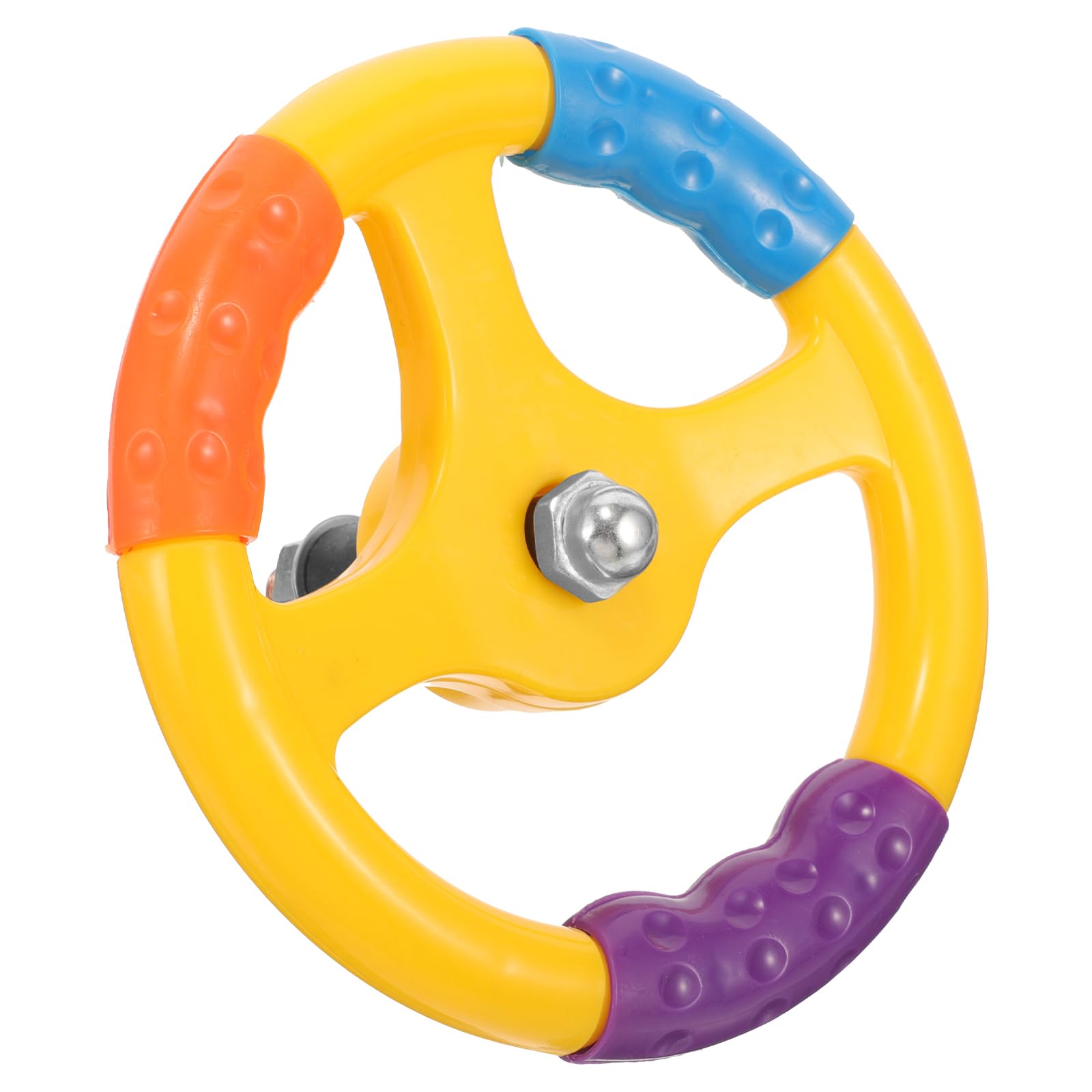 **Toyvian Kids Steering Wheel Toy - Realistic Plastic Car Steering Wheel for Toddlers & Infants - Fun Driving Simulation for Rocking Cars, Bumper Cars & Pretend Play**