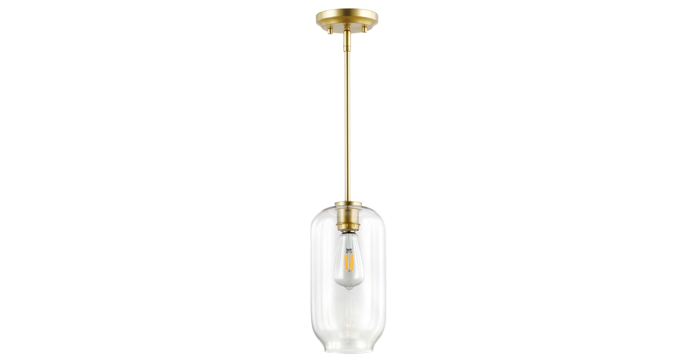Modern Mila Pendant Light - Elegant Hanging Ceiling Lamp for Kitchen Island, Dining Room & Bedroom | Dimmable LED Lighting Fixture with Adjustable Height