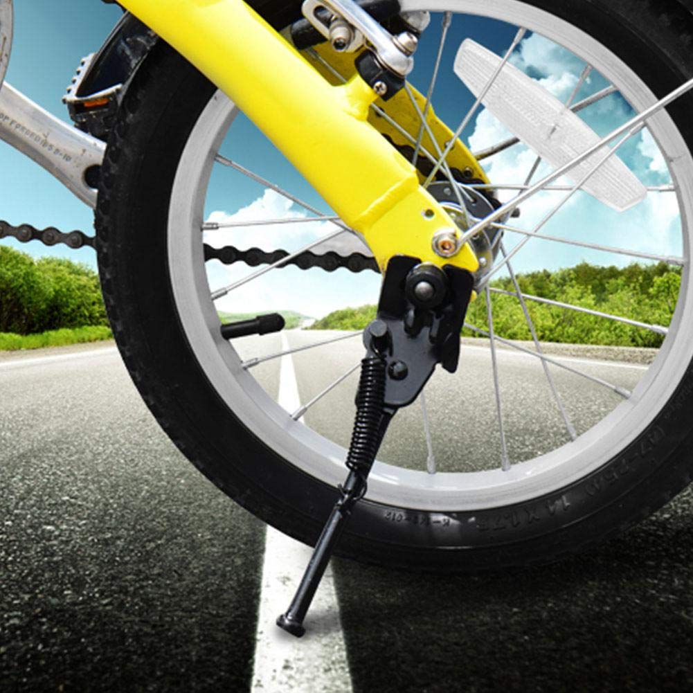 High Reliability Steel Bike Kickstand for 16-Inch Children Bicycles | Durable Cycling Kickstand for Kids Bikes | Perfect for Commuting, School Rides & Family Outings