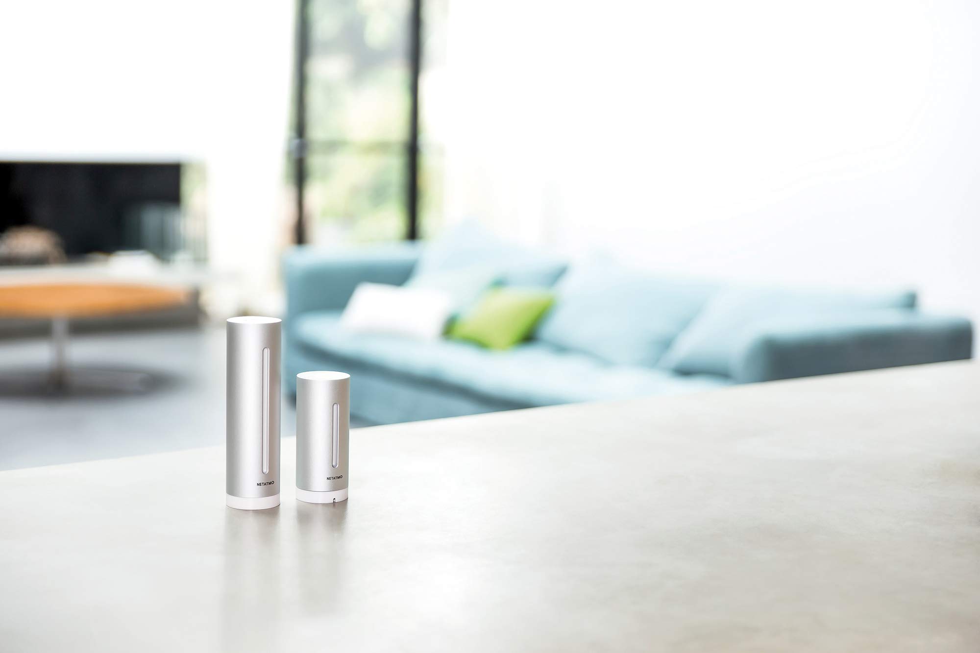 Netatmo Smart Weather Station with Wireless Outdoor Sensor - Indoor/Outdoor Temperature & Humidity Monitor, Compatible with Amazon Alexa & Apple HomeKit - Perfect for Home Automation & Weather Tracking