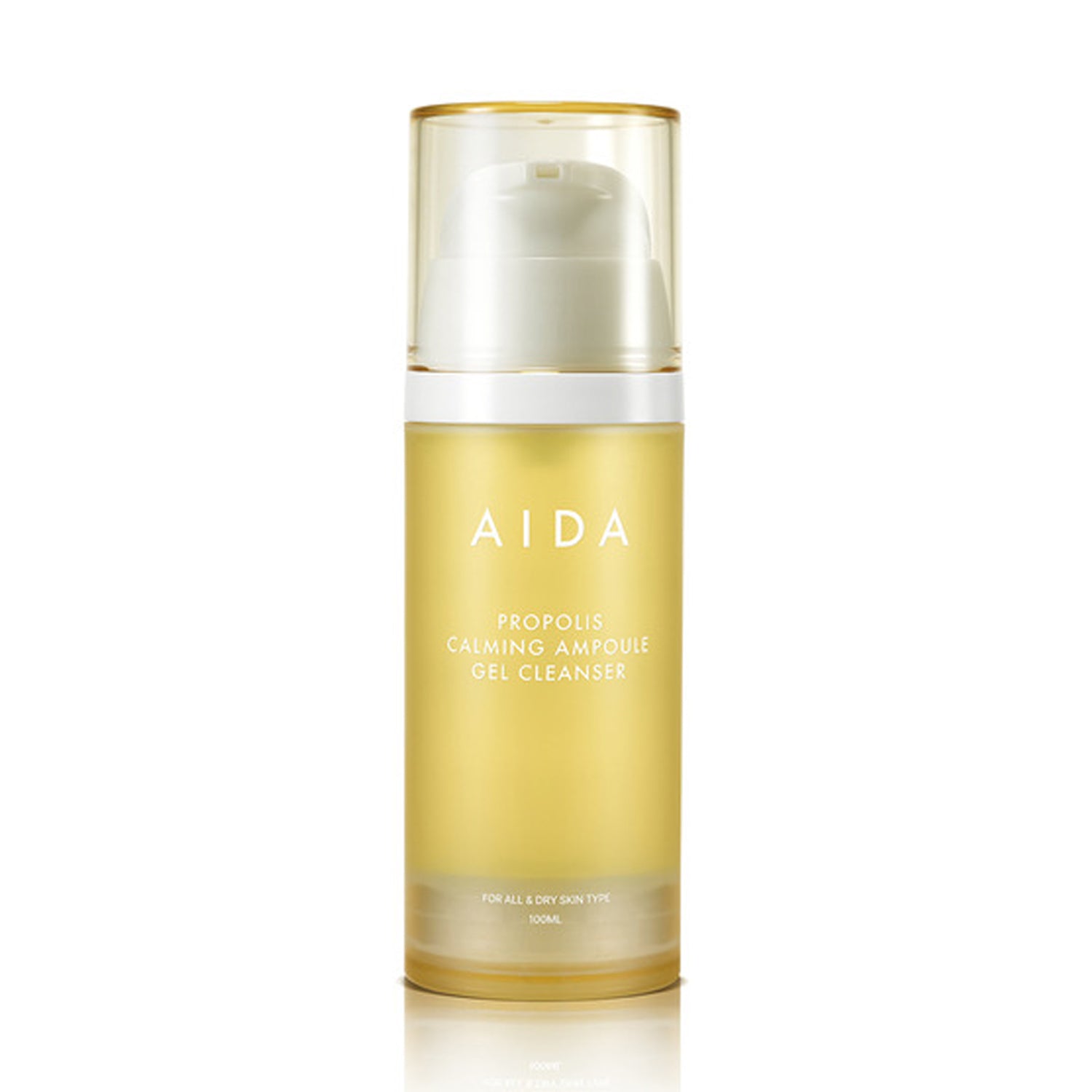AIDA Propolis Soothing Ampoule Gel Cleanser 100ml - Gentle Face Wash for Sensitive Skin, Hydrating & Calming Facial Cleanser - Perfect for Daily Skincare Routine & Acne-Prone Skin