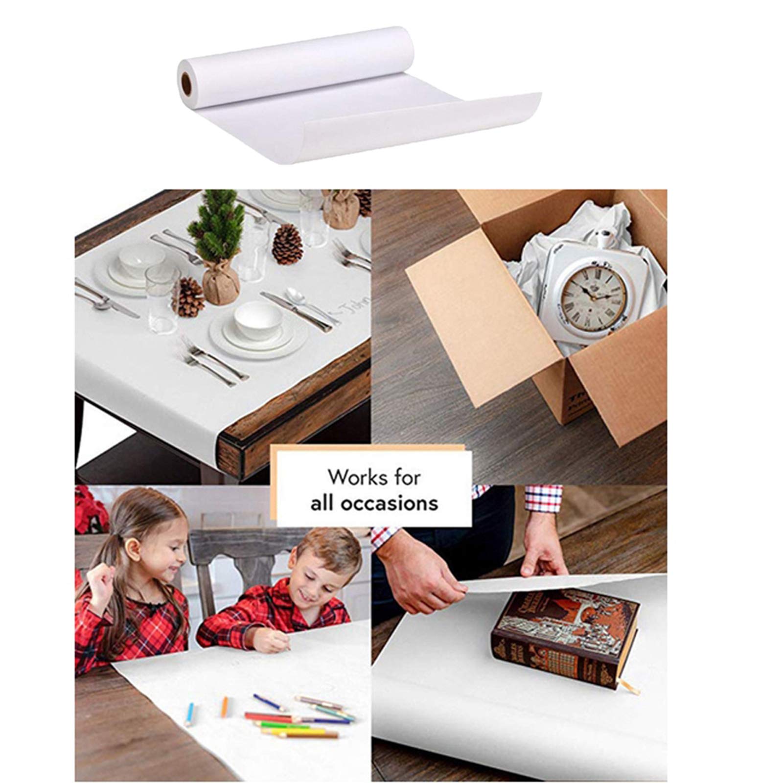 2-Pack Paper Dispenser Stand with Easel Roll - Kids Art Supplies for Watercolor, Acrylic & Oil Painting | Perfect for DIY Crafts, Classroom Projects & Home Art Studios