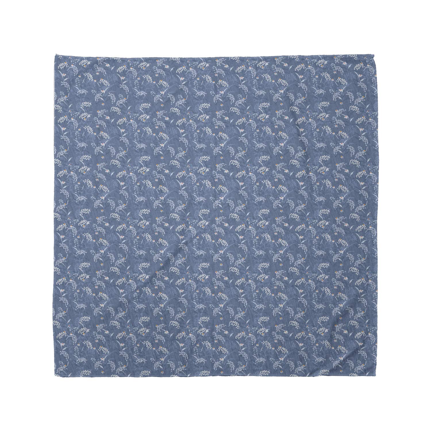 Ambesonne Autumn Bandana - Monotone Daisy Love Bouquets Print, Unisex Head & Neck Scarf for Men & Women | Perfect for Fall Fashion, Outdoor Activities & Seasonal Decor