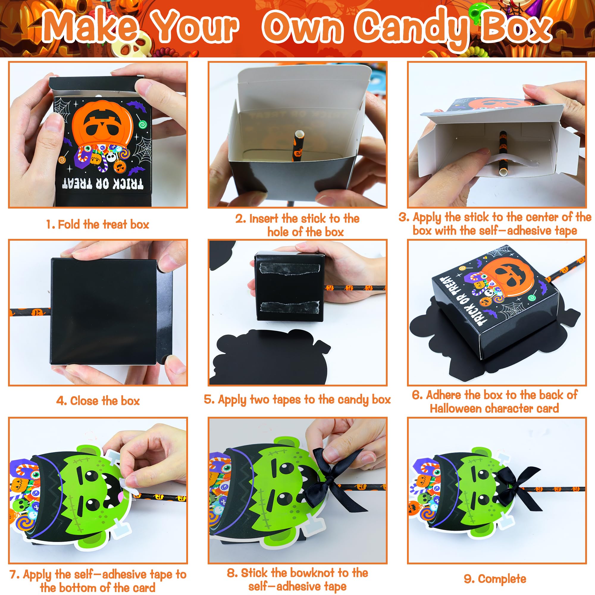 Halloween Party Favor Bags - 30 Pack Bulk Goodie Bags for Trick or Treat, Classroom Prizes & Birthday Party Favors - Perfect for Halloween Events, School Rewards & Candy Giveaways