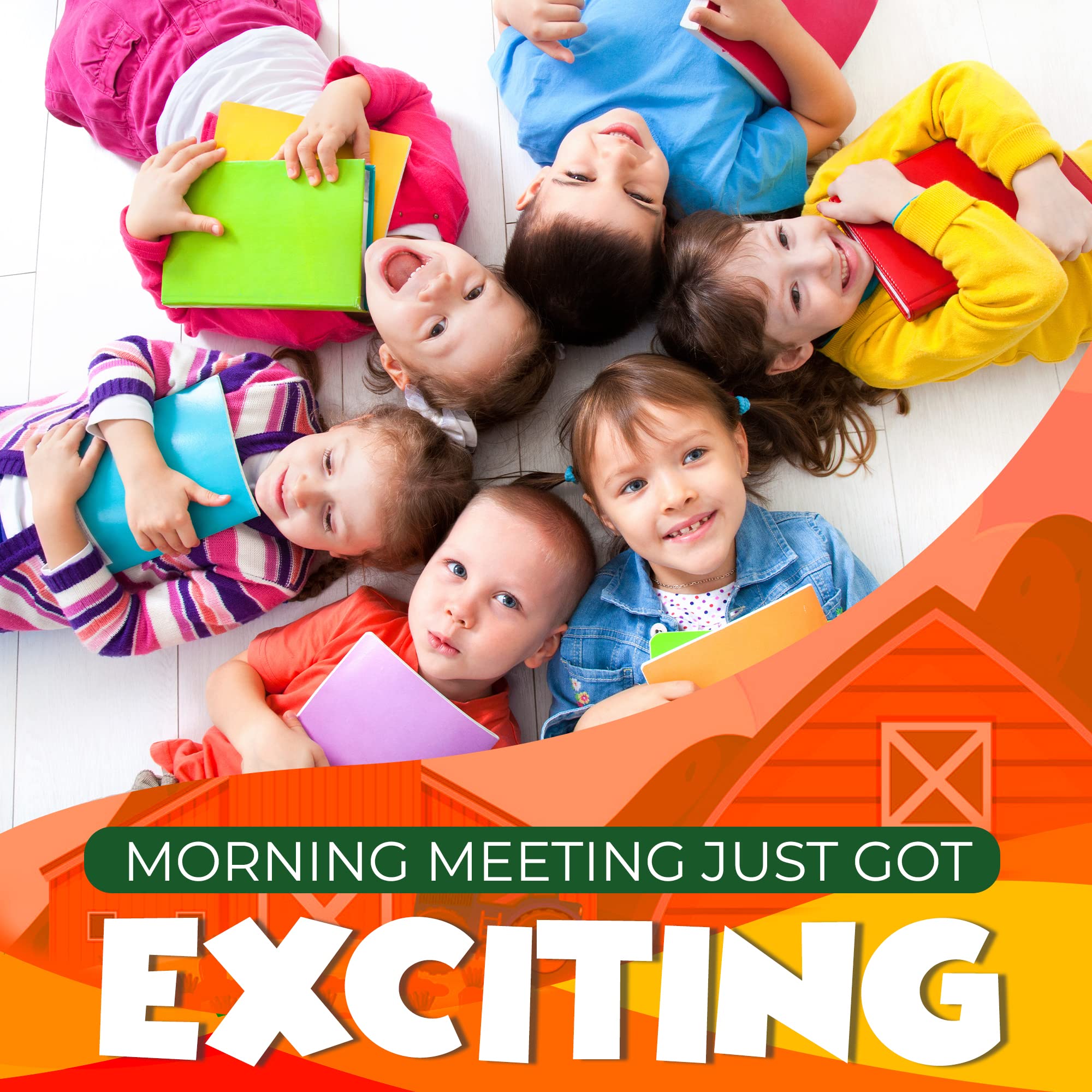 183 Daily Question Cards for Elementary School - Teacher Created Morning Meeting Discussion Chips for Classroom Activities | Writing Prompt Cards for Grades K-2 | Perfect for Icebreakers, Social-Emotional Learning & Student Engagement