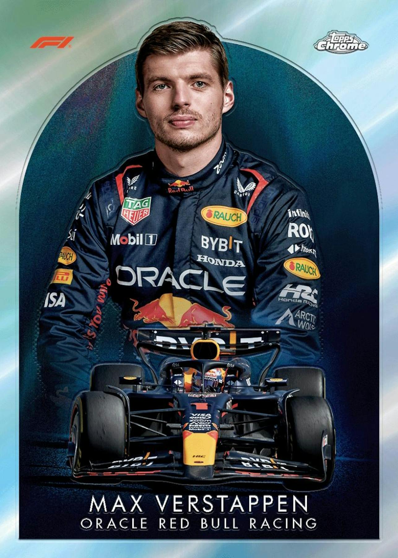 2024 Topps Chrome F1 Formula 1 Racing Cards Hobby Pack - Collectible Trading Cards for F1 Fans & Sports Memorabilia Enthusiasts - Perfect for Gifts, Display, and Trading