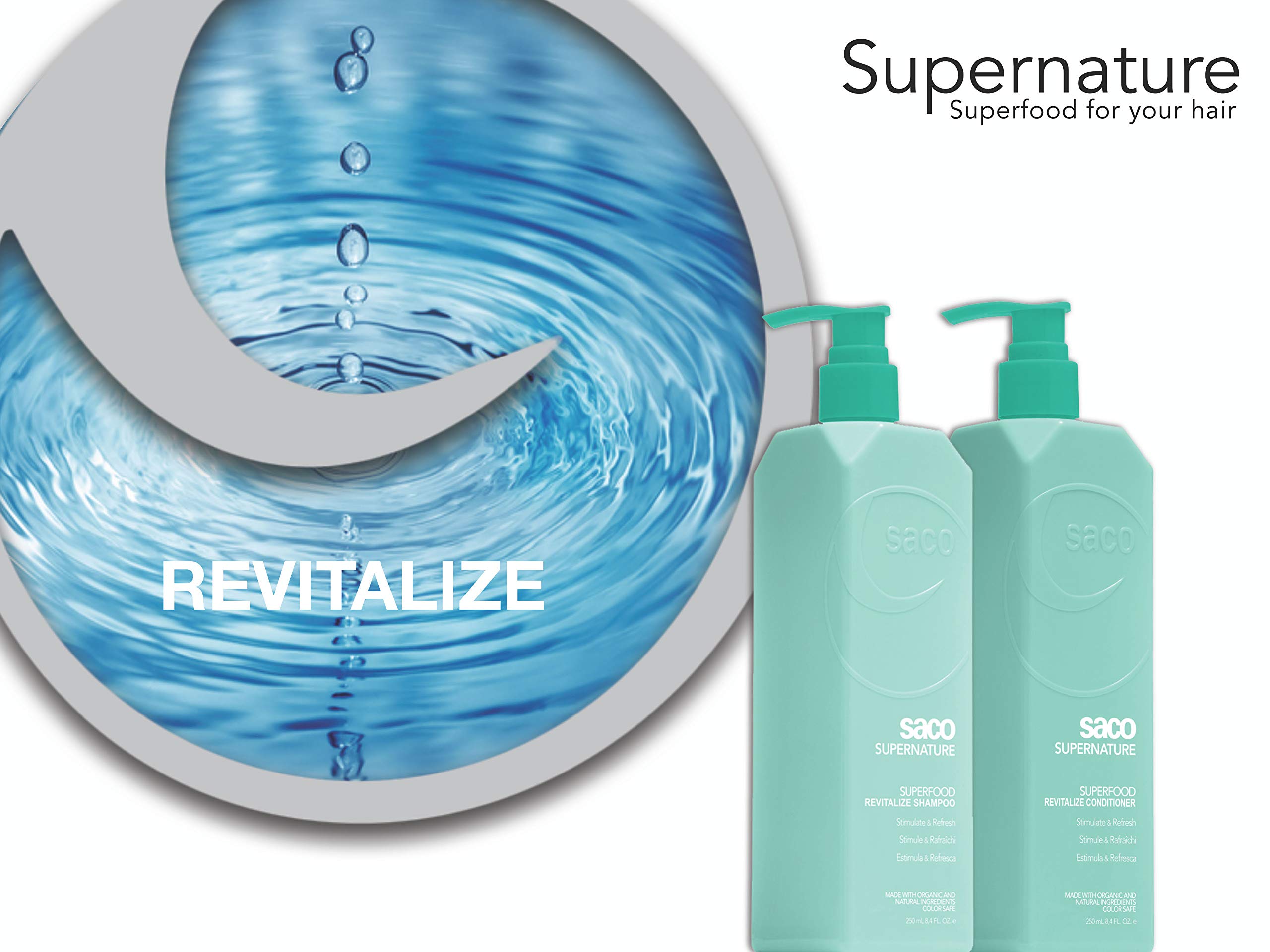Revitalizing Shampoo & Conditioner Set for Damaged Hair - Sulfate Free Hair Care with Argan Oil & Keratin - Perfect for Dry, Frizzy Hair Repair at Home & Salon Use