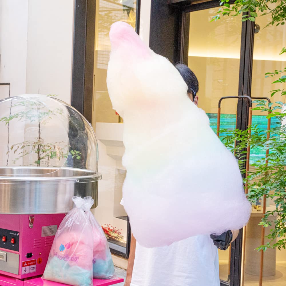 Durable 28 x 15 Inch Acrylic Cotton Candy Machine Cover for Hi Tek 28