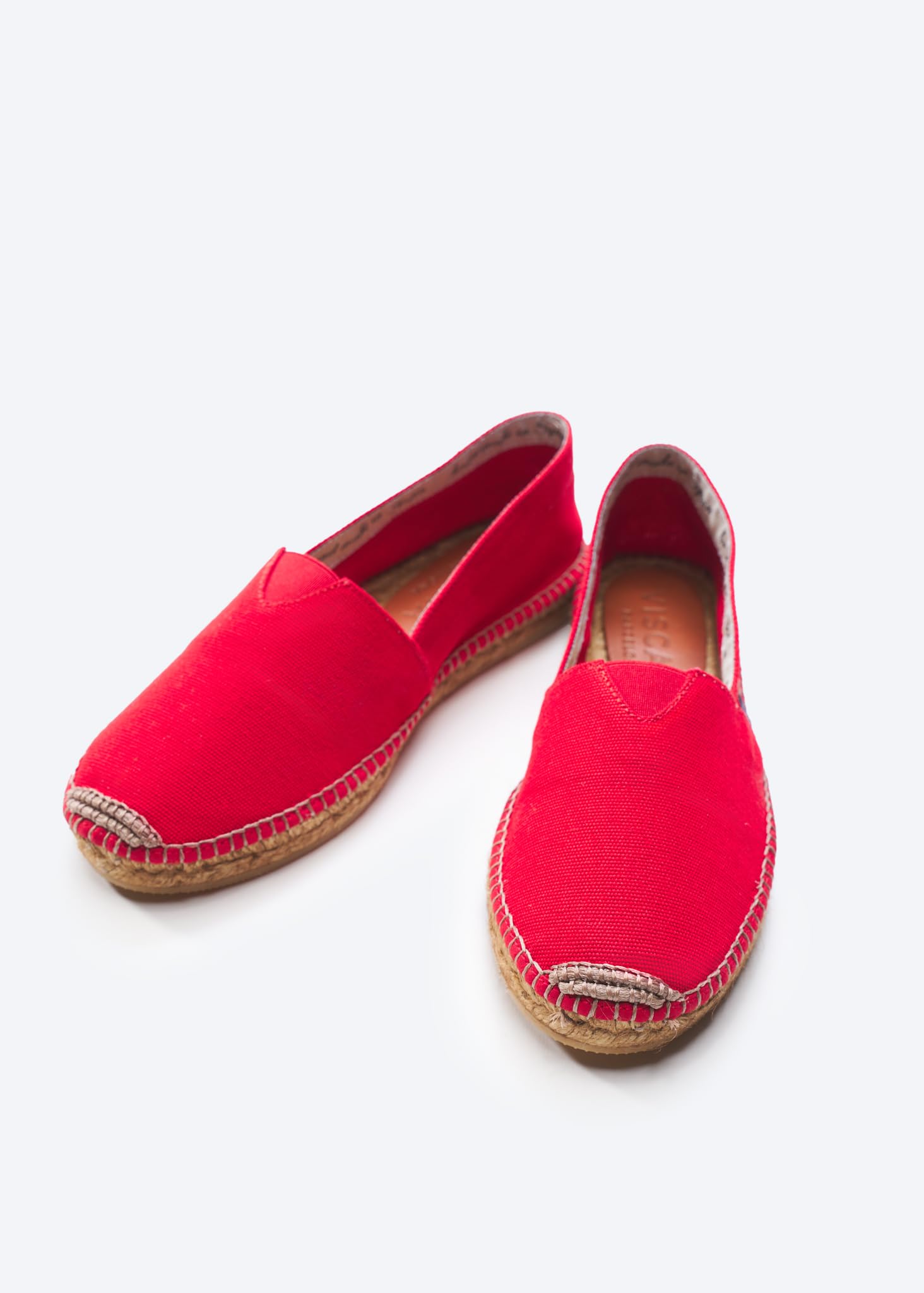 VISCATA Women's Barceloneta Espadrille Slip-On Shoes - Handmade in Spain, Fashionable Organic Cotton Canvas, Lightweight with 100% Natural Jute Sole | Comfortable Casual Flats for Beach, Summer, Travel & Everyday Wear