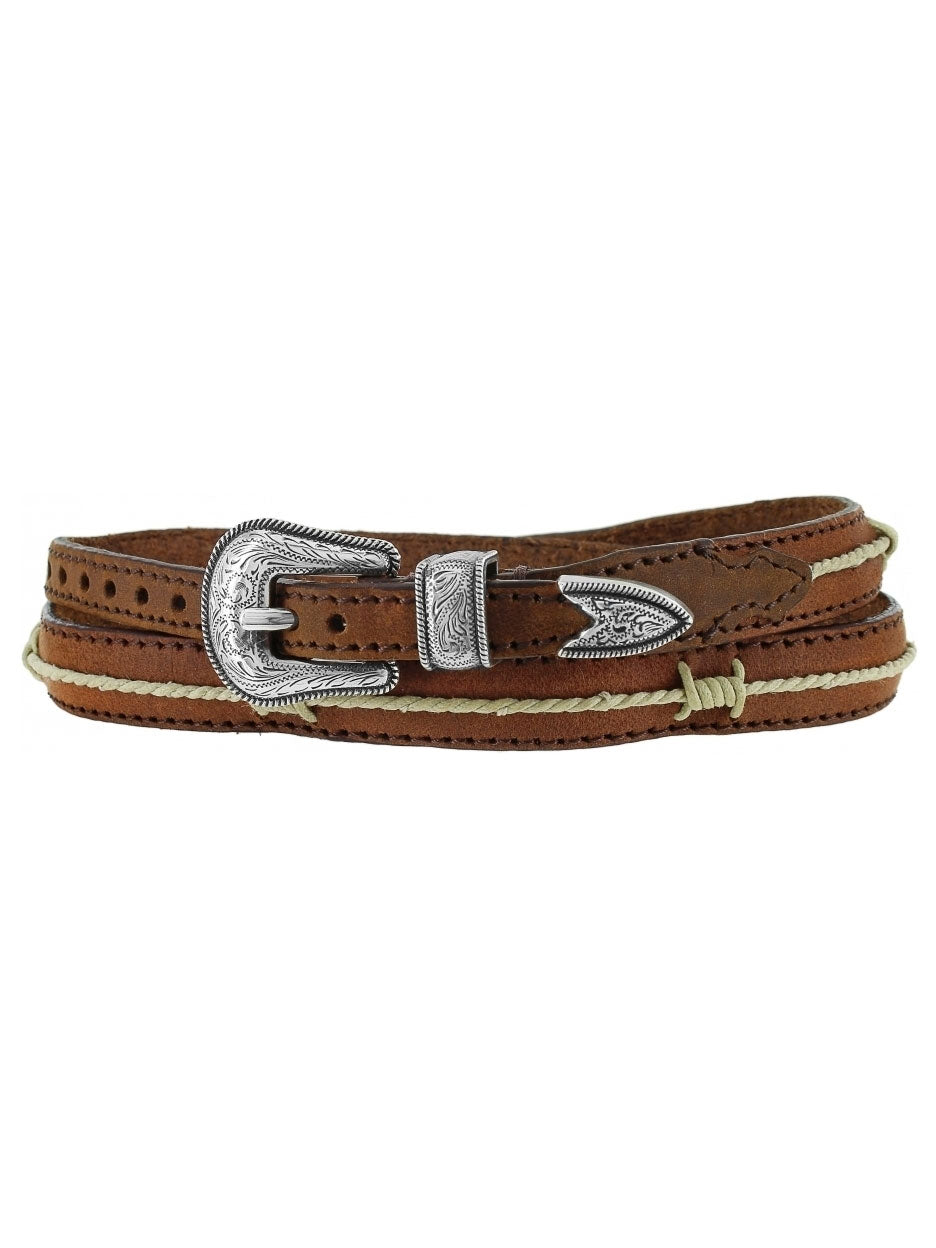 Justin E05044 Fenced In Hatband Copper - Western Style Hat Accessory for Cowboy Hats, Rodeo & Outdoor Events