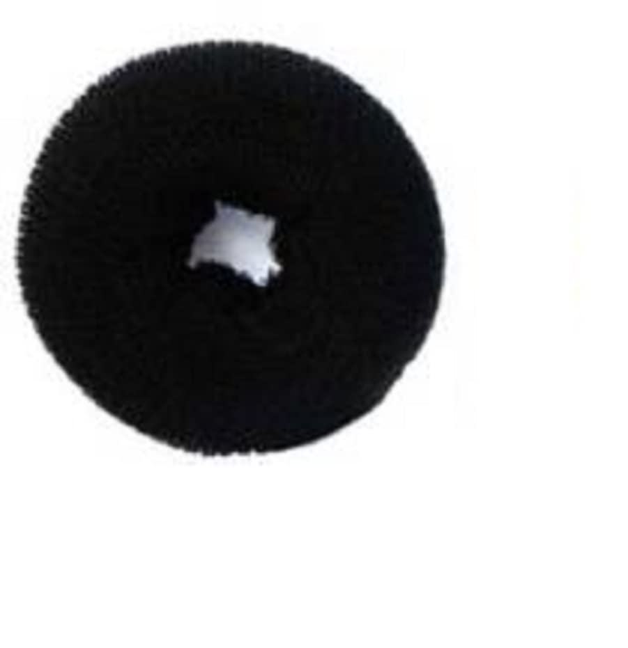 Brown Hair Donut Bun Maker - Perfect for Updos, Ponytails & Messy Buns | Hair Styling Tool for Women & Girls (Abrish)