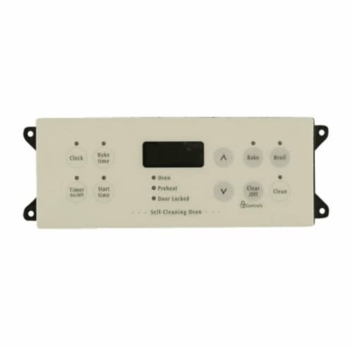 LYYRMF Genuine Oven Control Panel Range Clock/Timer Replacement Part - Compatible with Models 318414214, 318185452, 1554352, AH2379268, EA2379268, PS2379268 - OEM Replacement for Precise Baking & Cooking Control