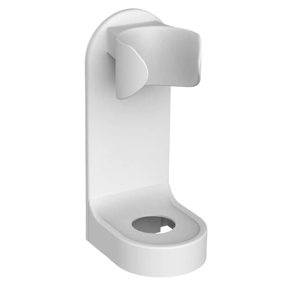 EXCEART 2 Pack Wall Mount Toothbrush Holder - White Bathroom Organizer with Strong Suction Cups & Adhesive, Perfect for Electric Toothbrushes, Shower Storage & Countertop Display - Ideal for Small Spaces, Dorm Rooms & Travel