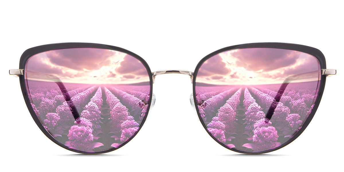 Trinity Women's Prescription Tinted Sunglasses - UV Protection, Polarized Lenses for Driving, Outdoor & Fashion Use