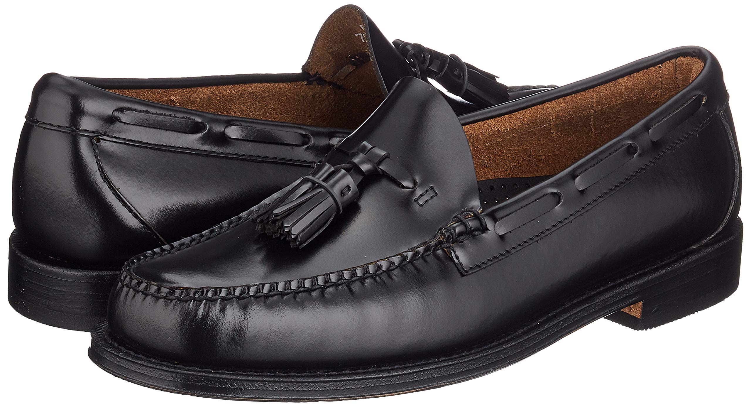 G.H. Bass & Co. Men's Leather Loafers - Comfortable Slip-On Dress Shoes for Business Casual & Office Wear - Perfect for Work, Travel & Everyday Style