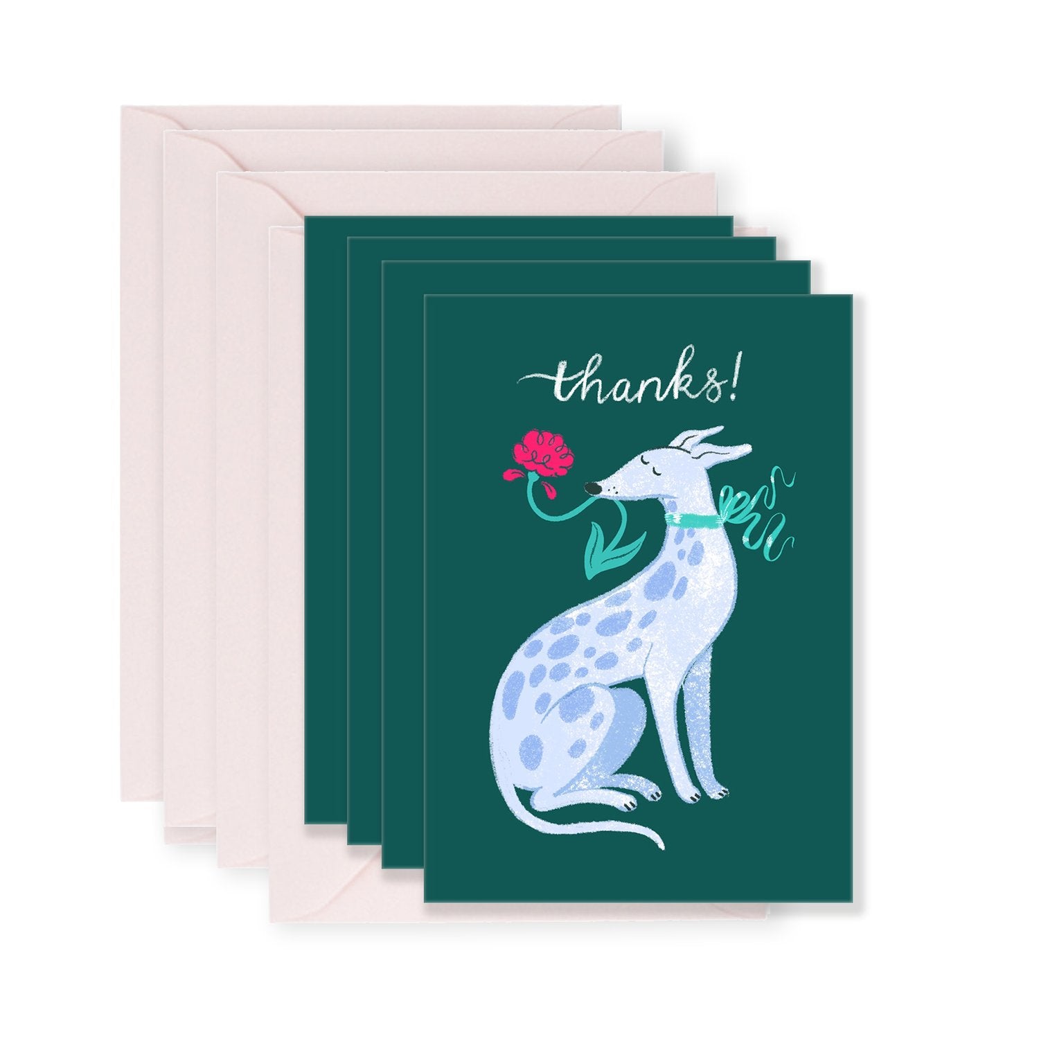 Bryony Moss 4-Pack Mini Greeting Cards - Blank Inside for Birthdays, Thank You, Anniversaries & More - Perfect for Handwritten Notes, Party Invitations & Small Gifts