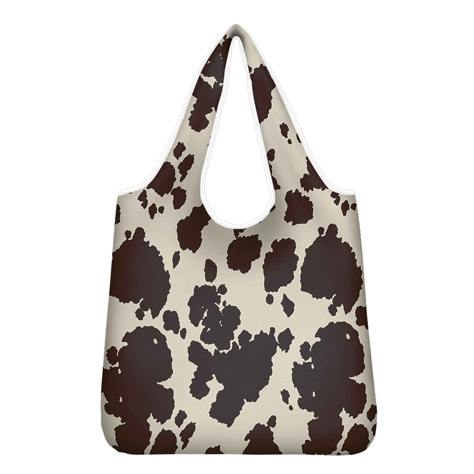 Eco-Friendly Reusable Grocery Bags for Women - Lightweight & Sturdy Shopping Tote Handbag - Perfect for Groceries, Beach Trips, Work & Daily Errands