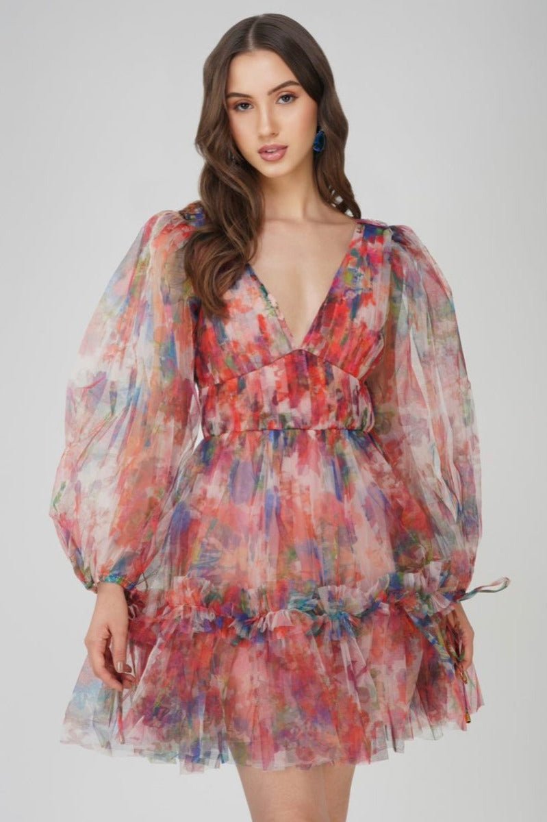 Floral Print Gracelyn Mini Dress - Elegant & Stylish Summer Dress for Women, Perfect for Parties, Dates & Casual Outings