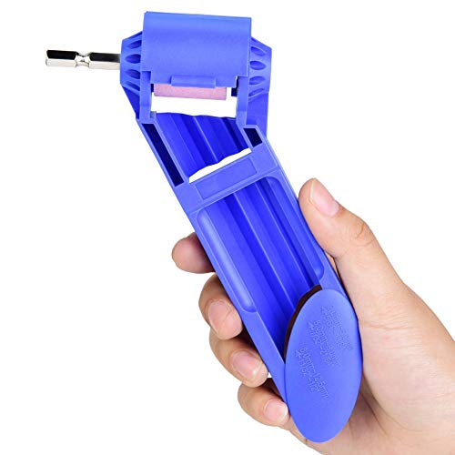 Jadpes Electric Drill Grinder - Portable Drill Bit Sharpener with Corundum Grinding Wheel for DIY Projects, Woodworking & Metal Crafting | Perfect for Home Workshops & Professional Use