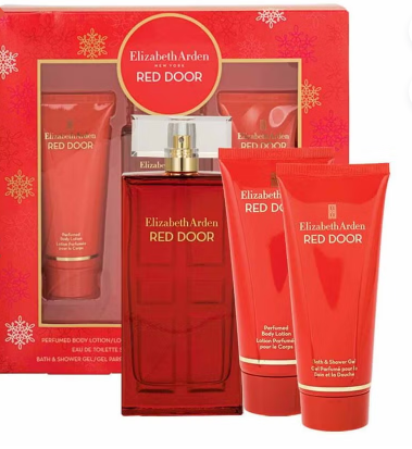 Elizabeth Arden Red Door Gift Set for Women - 100ml EDT Perfume + 100ml Body Lotion + 5ml Travel Size EDT | Luxurious Fragrance Gift Set for Her, Birthday, Anniversary & Special Occasions
