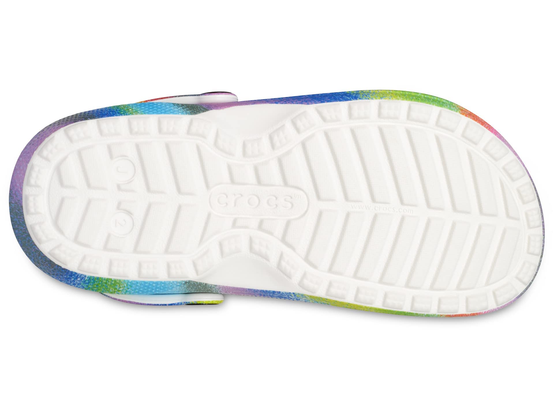 Crocs Unisex-Child Classic Marbled Tie Dye Lined Clogs for Kids - Comfortable Waterproof Slip-On Shoes for School, Beach & Outdoor Play