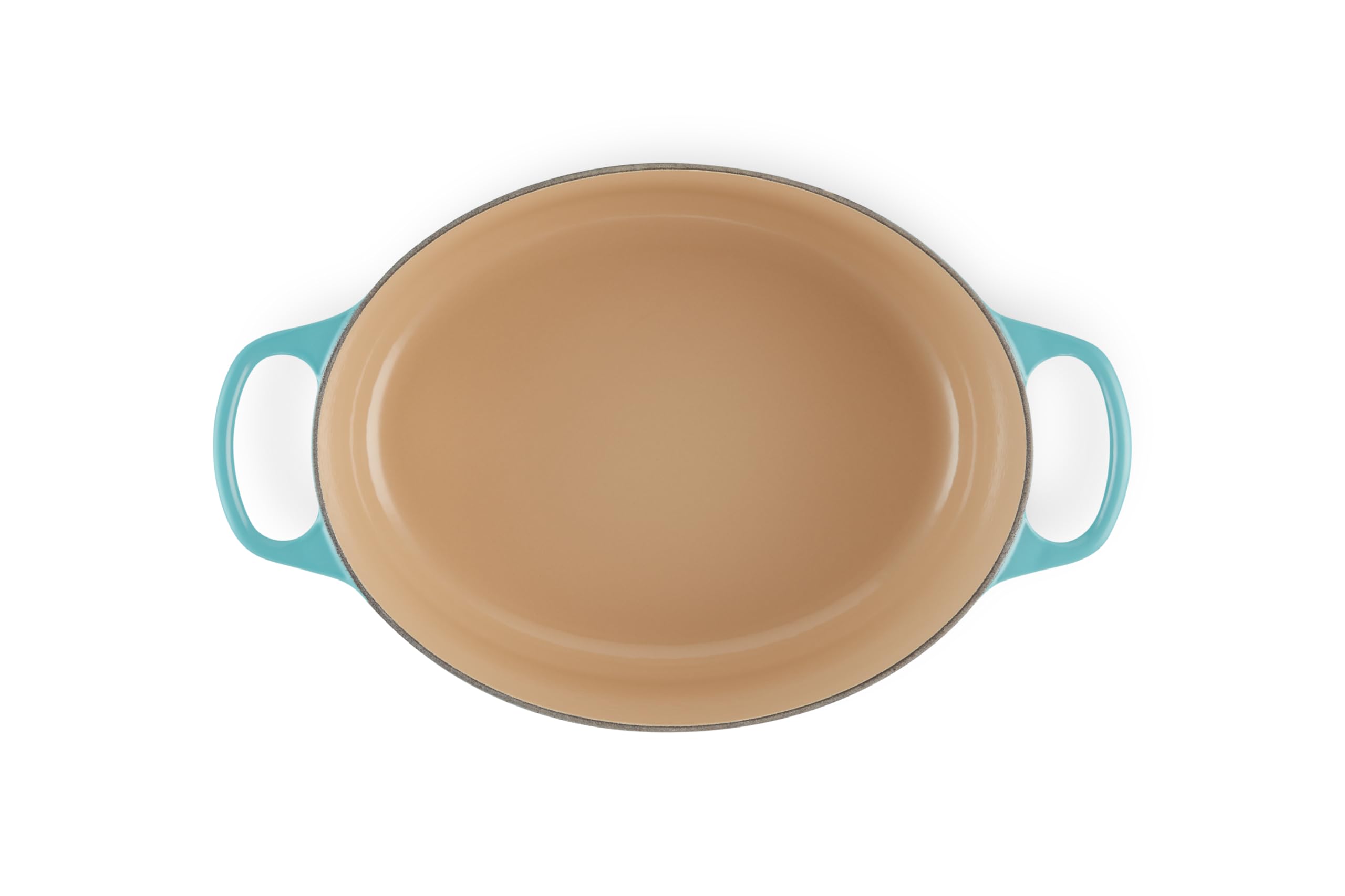 Le Creuset 5 qt. Enameled Cast Iron Oval Dutch Oven - Caribbean Blue | Premium Cookware for Braising, Roasting & Baking | Perfect for Soups, Stews & Family Dinners