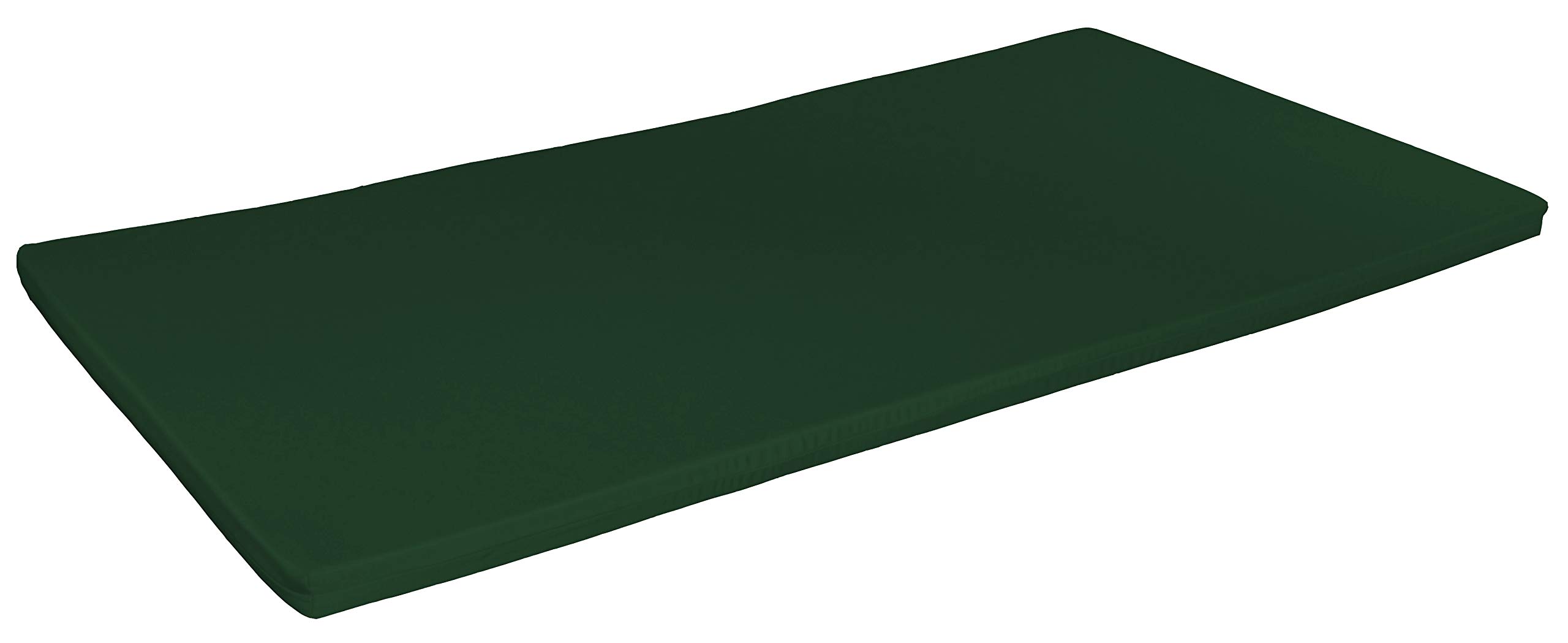 6' Swing Bed Cushion - 2 Inch Thick Outdoor Furniture Cushion in Forest Green - Perfect for Porch, Patio, Garden & Backyard Relaxation