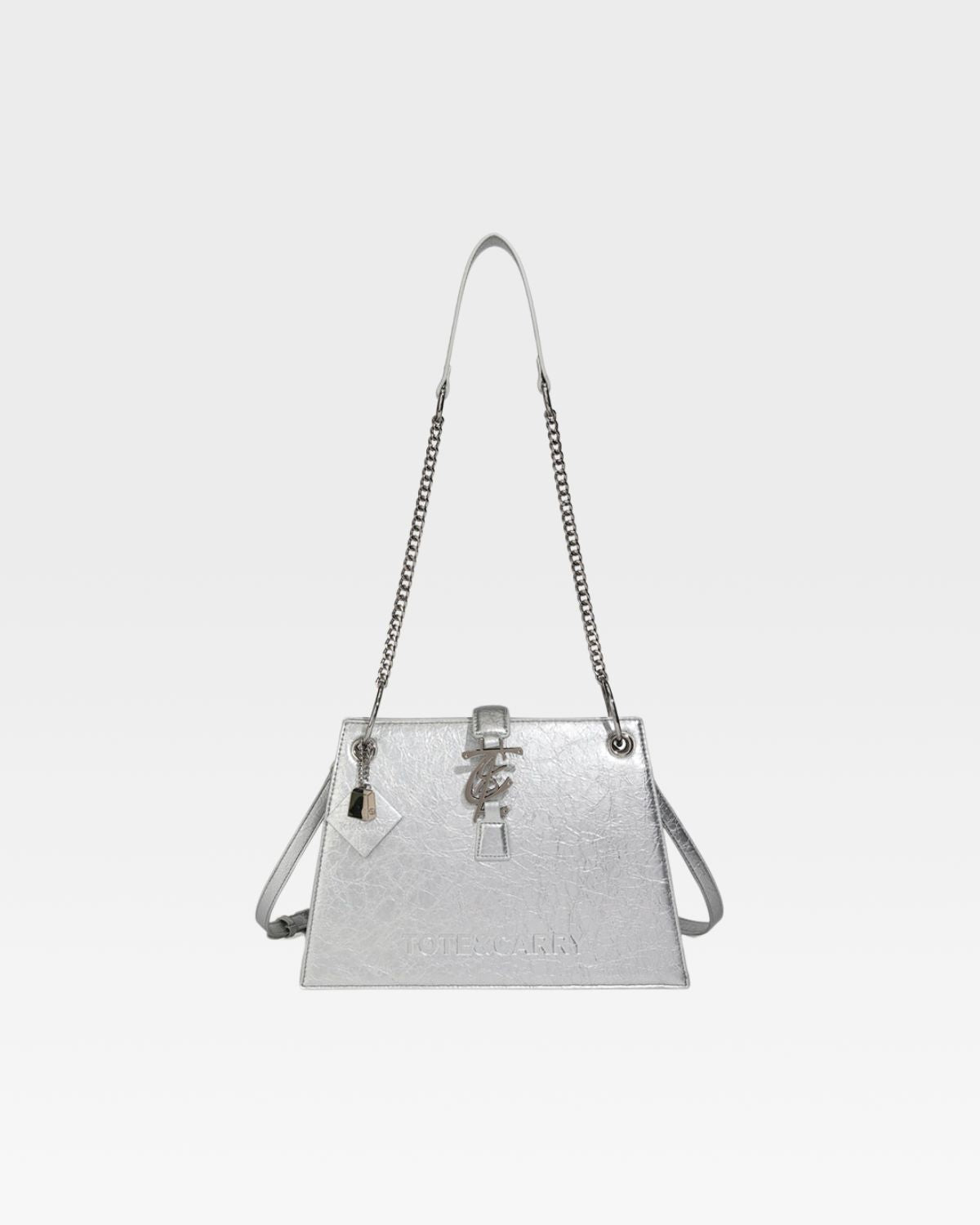Elise Silver Shoulder Bag - Stylish & Durable Crossbody Purse for Women | Perfect for Work, Travel & Everyday Use