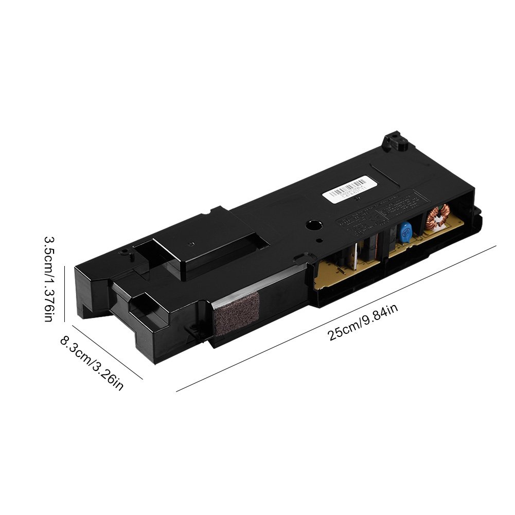 Original Power Adapter ADP-200ER 4-Pin Replacement for Sony PlayStation PS4 CUH-1215A/CUH-12XX Series - Durable ABS Material, Wear & Corrosion Resistant - Perfect for Gaming Setups & Home Entertainment Systems