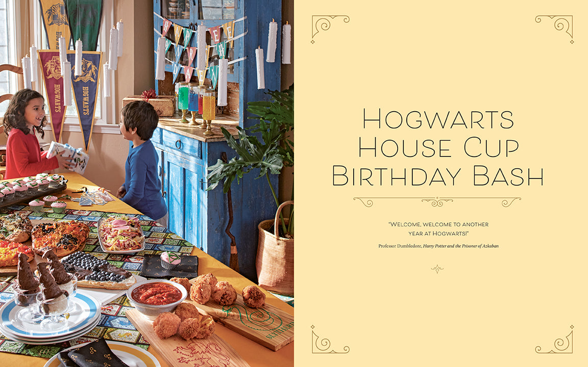 Harry Potter: Feasts & Festivities - Official Wizarding World Cookbook & Party Guide | Perfect for Harry Potter Themed Parties, Movie Nights & Holiday Celebrations