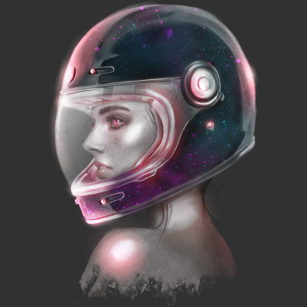 MotoracerDesign Space Print Men's & Women's Tank Top - Comfortable & Stylish Graphic Tee for Casual Wear, Gym, and Summer Outfits