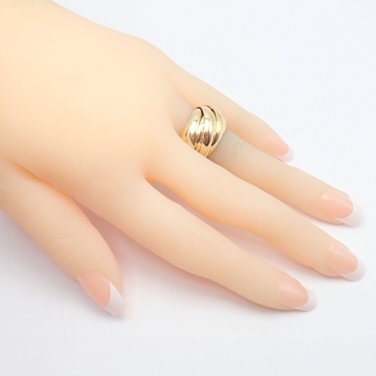 Authentic Tiffany & Co 18k Yellow Gold 9 Row Melody Calife Picasso Ring Size 5 - Luxury Jewelry for Women, Perfect for Weddings, Anniversaries & Special Occasions
