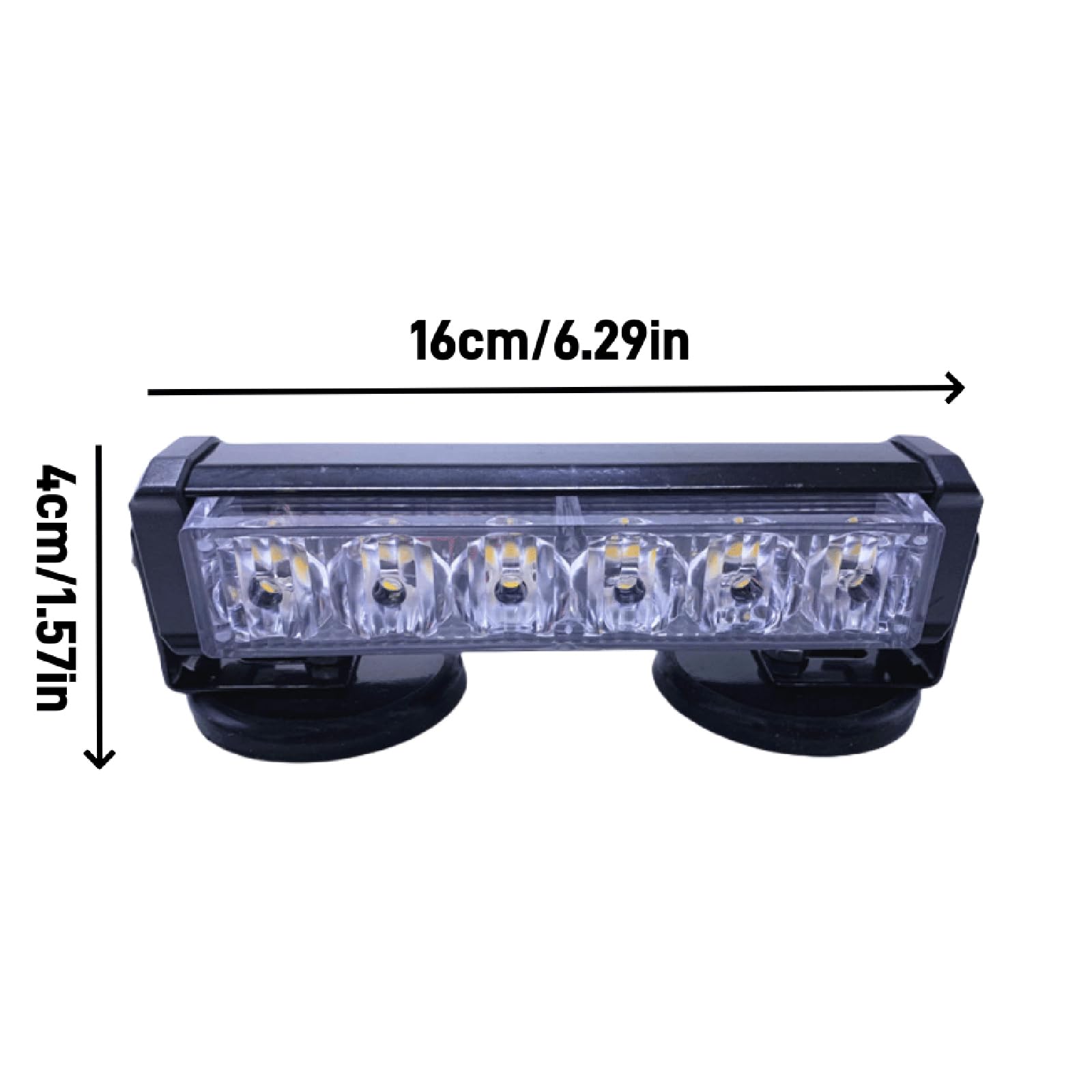 Car Strong Magnetic Flashlight with Remote Control - LED Magnetic Light Bar for Emergency Warning, Strobe & Safety (2 Pack, Red & Blue) - Perfect for Roadside Emergencies, Off-Road Adventures & Vehicle Breakdowns