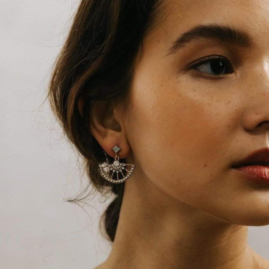 Margot Drop Earrings for Women - Elegant Dangle Jewelry Gift for Her - Perfect for Weddings, Parties & Special Occasions