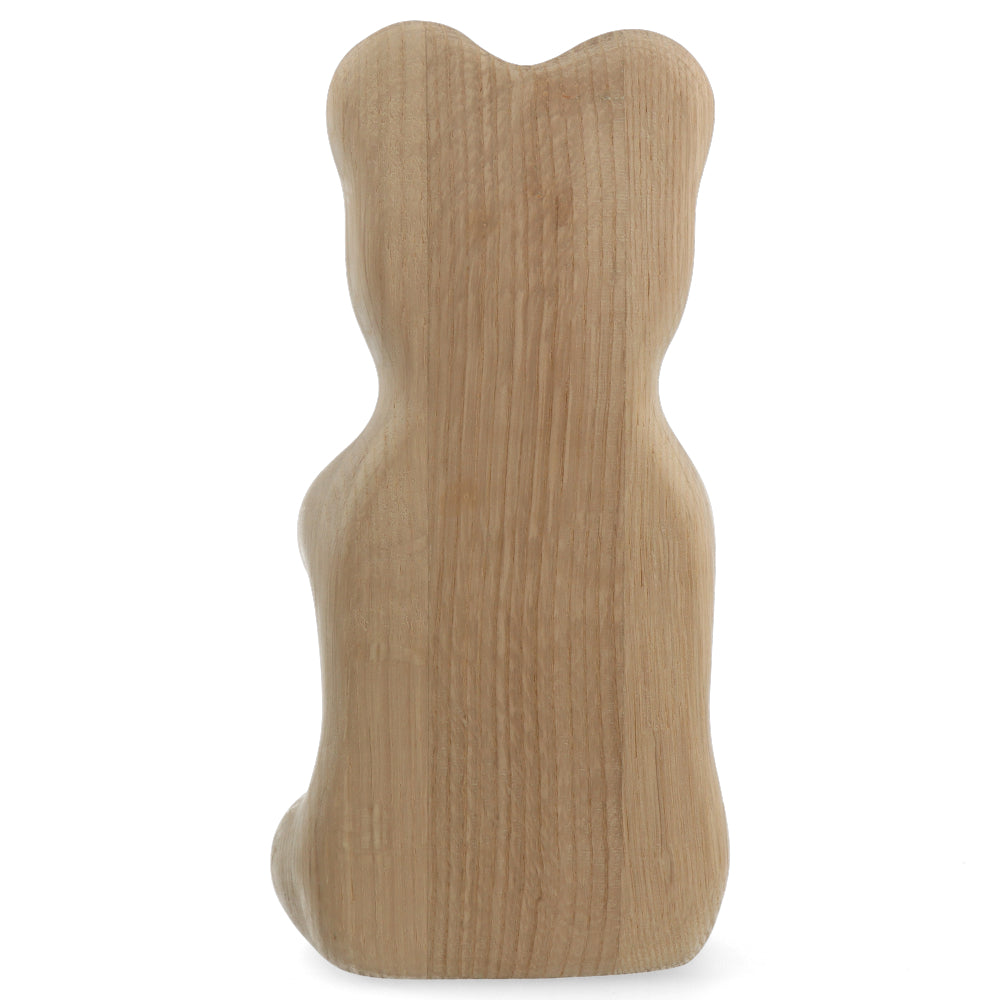 Premium Gummy Bear Oak Large - Natural Wooden Toy for Kids, Safe & Non-Toxic - Perfect for Playtime, Learning & Sensory Development