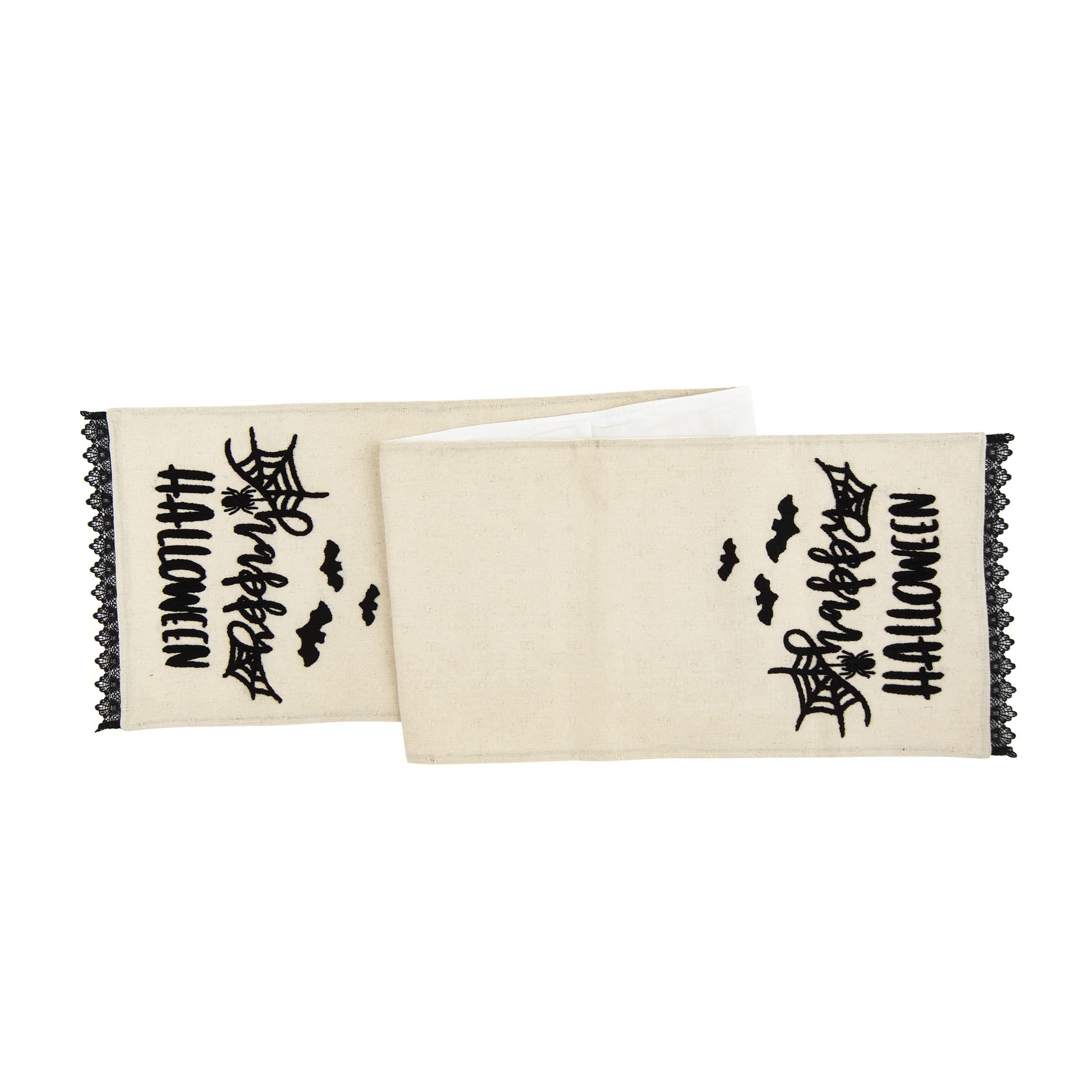 Happy Halloween Script Table Runner 14