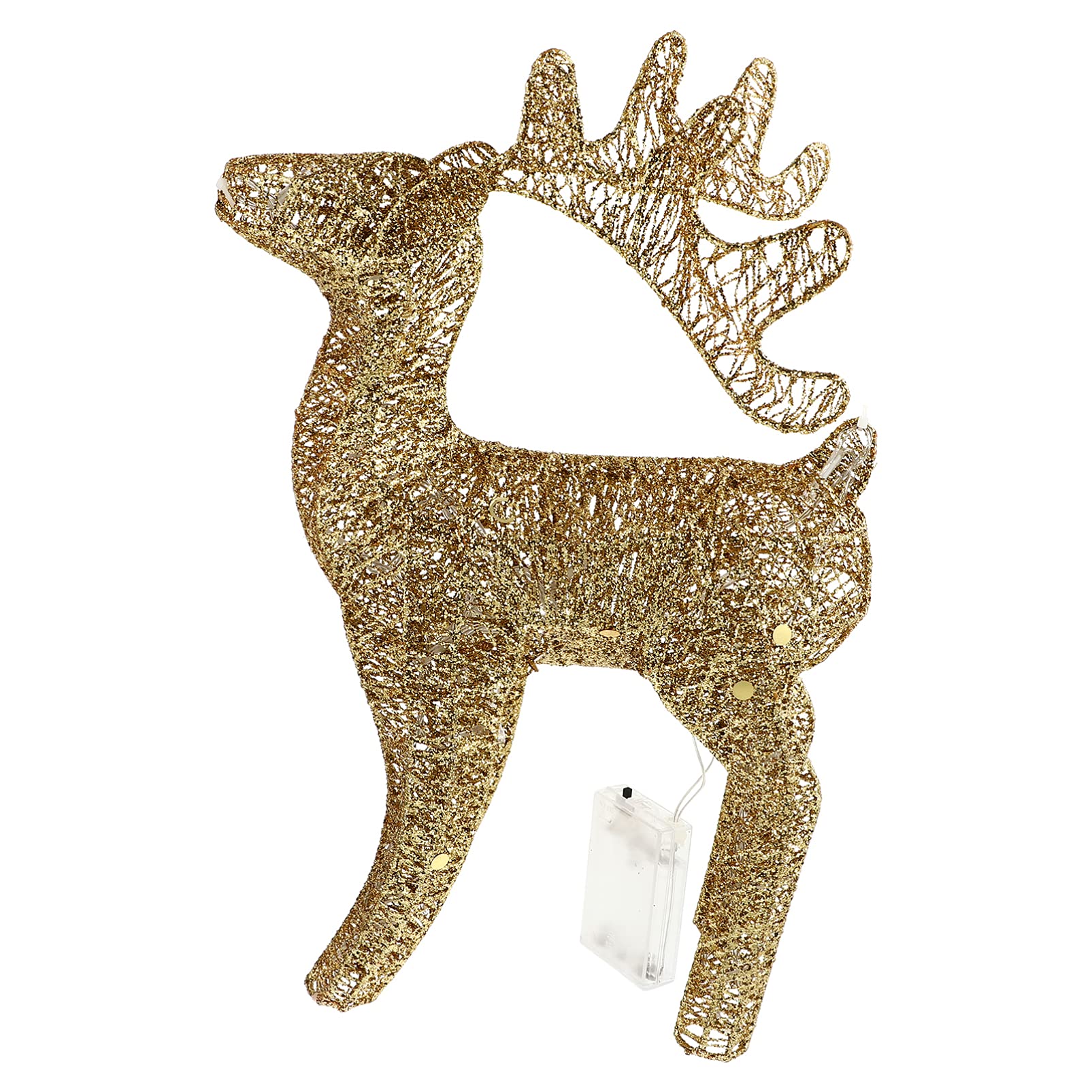 KESYOO Christmas Deer Ornament - Glowing Elk Hanging Decor for Holiday Tree, Home & Office - Festive Xmas Housewarming Gift for Family & Friends