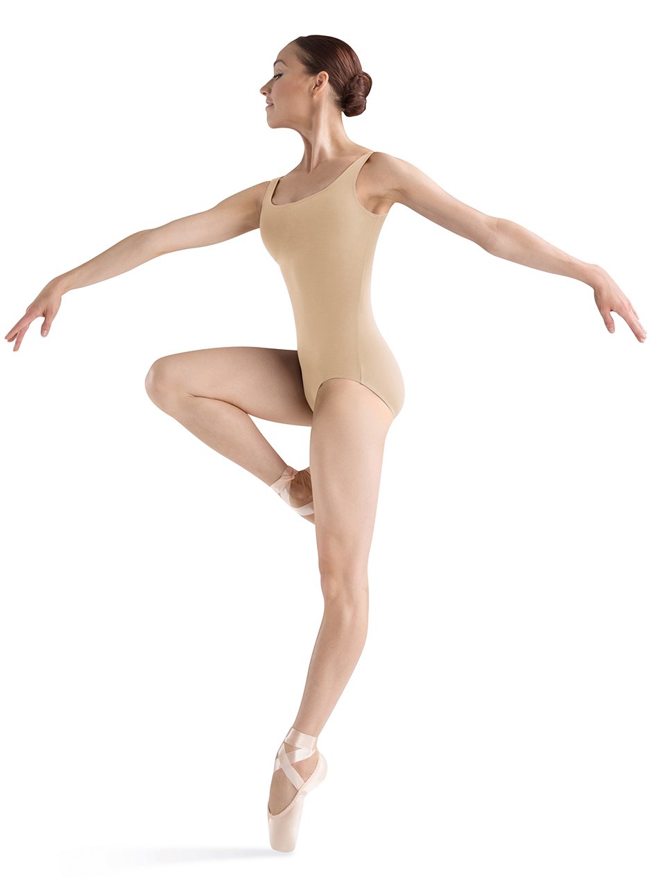 BLOCH Women's Faire Microlux Dance Tank Leotard - Ballet, Jazz & Contemporary Performance Wear - Perfect for Dance Classes, Recitals & Competitions