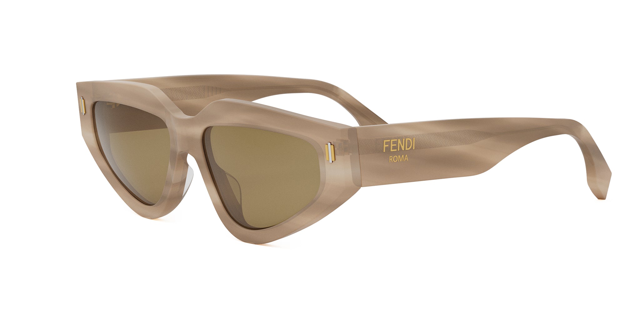 Fendi Roma FE40163U Sunglasses - Luxury Designer Shades for Women & Men - Perfect for Outdoor Activities, Travel & Fashion Accessories