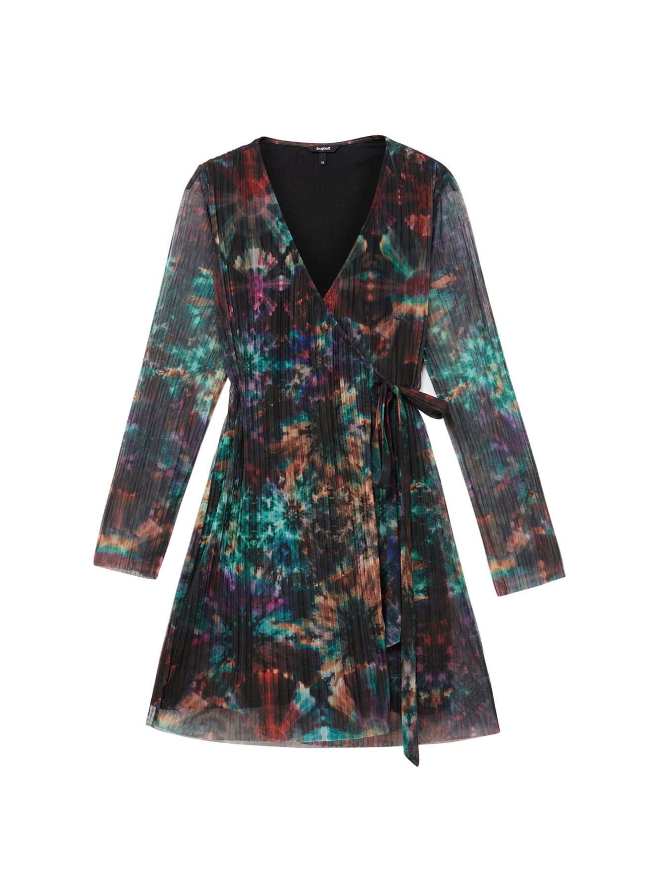 Desigual Women's Long Sleeve Knit Dress - Stylish Comfort for Fall & Winter, Perfect for Office, Parties & Date Nights