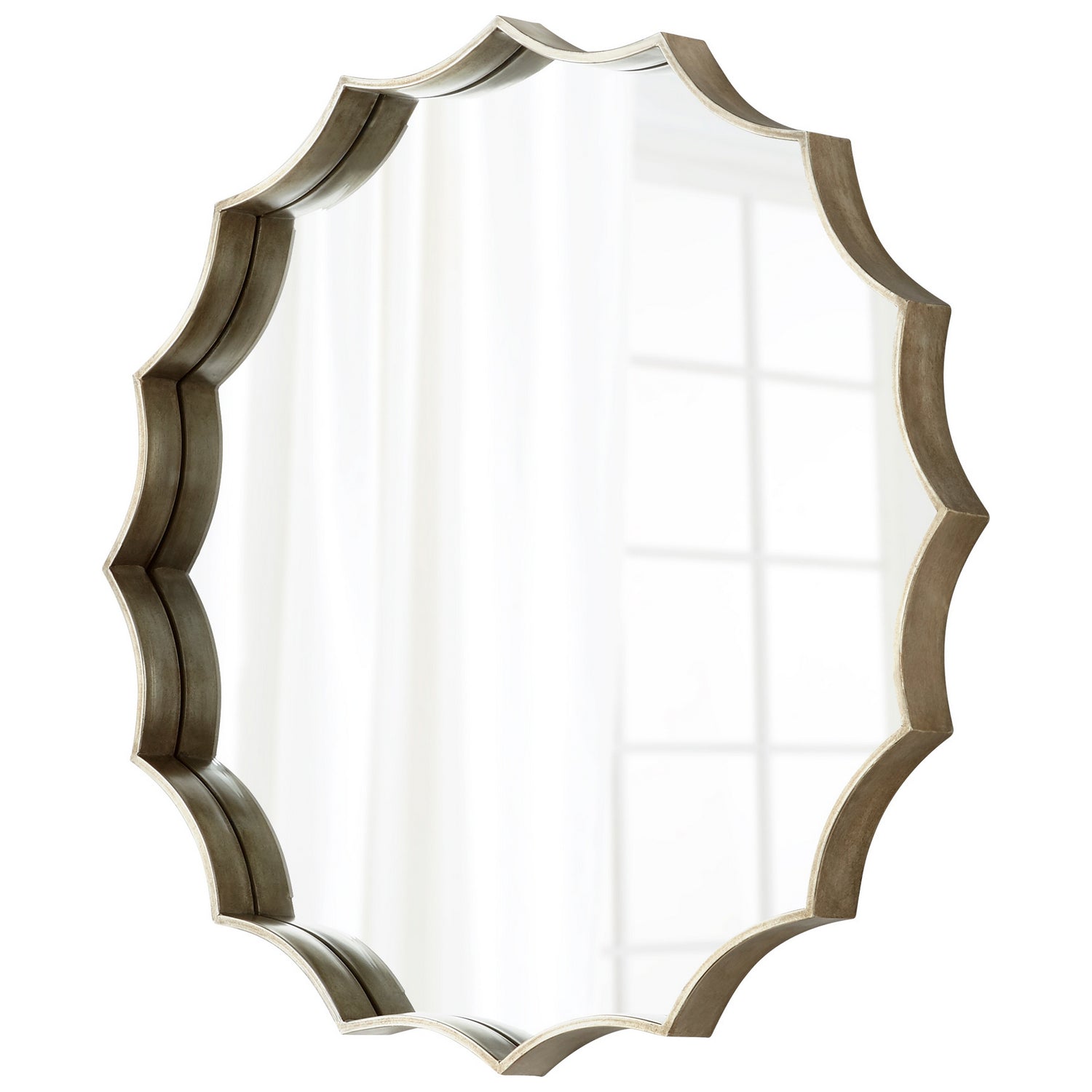 Cyan Design 09563 Luz Mirror - Silver Wall Mirror for Bathroom, Bedroom & Entryway Decor | Elegant Home Accent