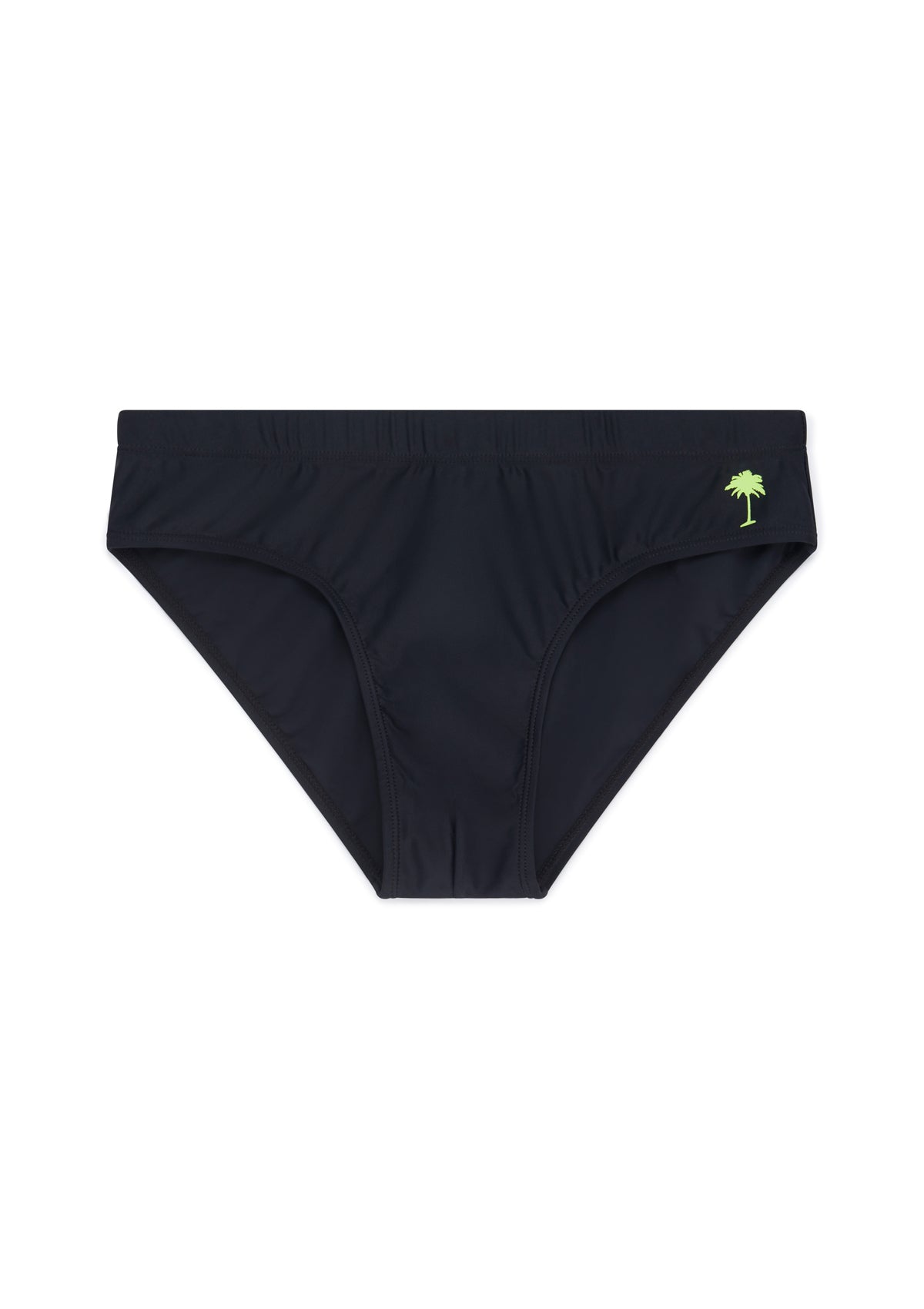 Men's Black & Neon Swim Briefs - Quick Dry, Comfortable & Stylish Swimwear for Pool, Beach & Water Sports