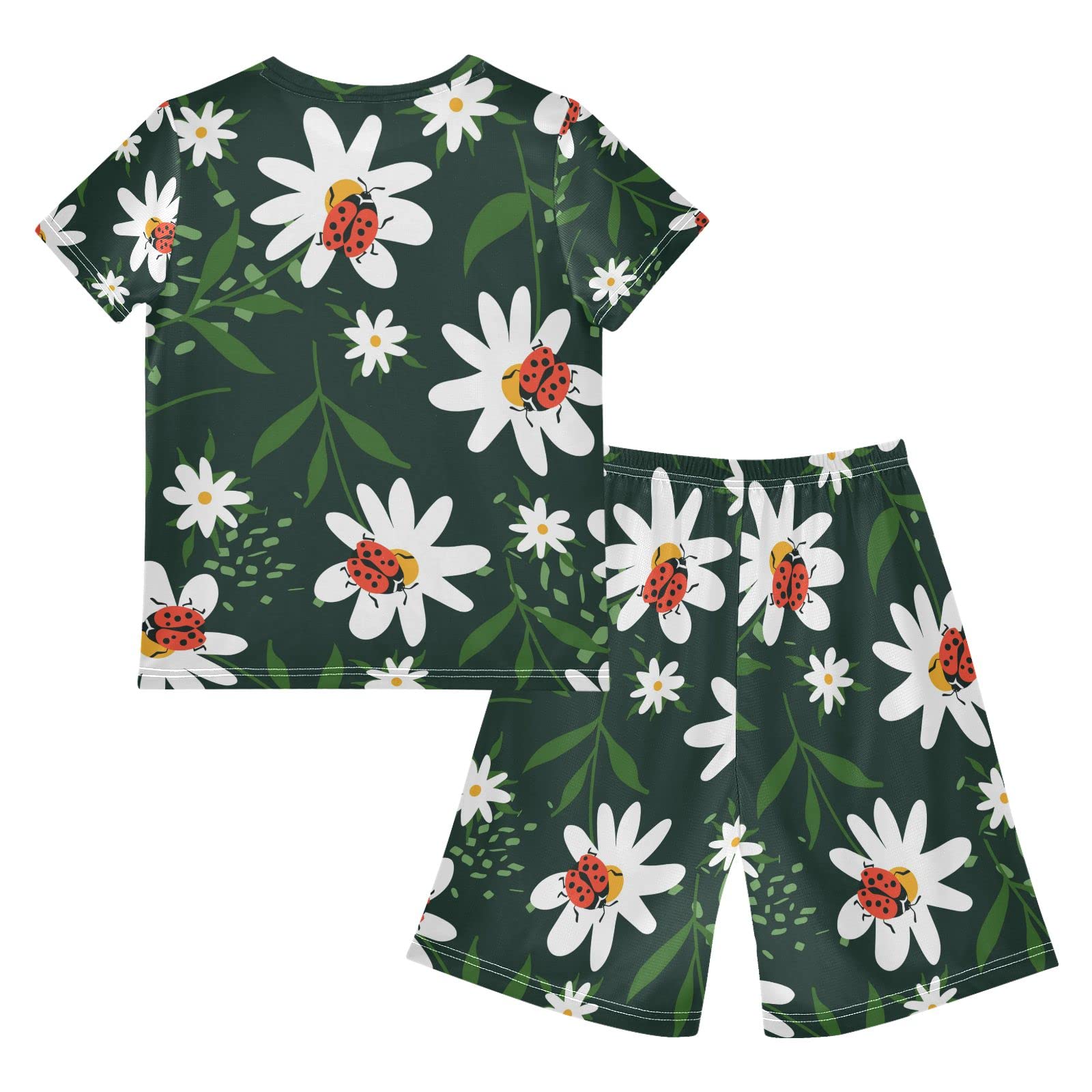 **Cartoon Cars Boys' Summer Outfits - 2-Piece Shorts & T-Shirt Playwear Set for Toddler Boys & Girls - Comfortable & Stylish for Outdoor Play, Beach Trips & Daily Wear**