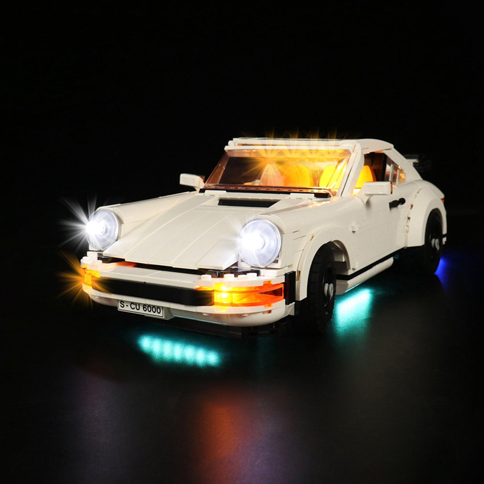 LEGO 911 Speed Champions 10295 Light Kit - Premium LED Lighting Set for Porsche 911 Model Car | Enhance Display & Nighttime Play