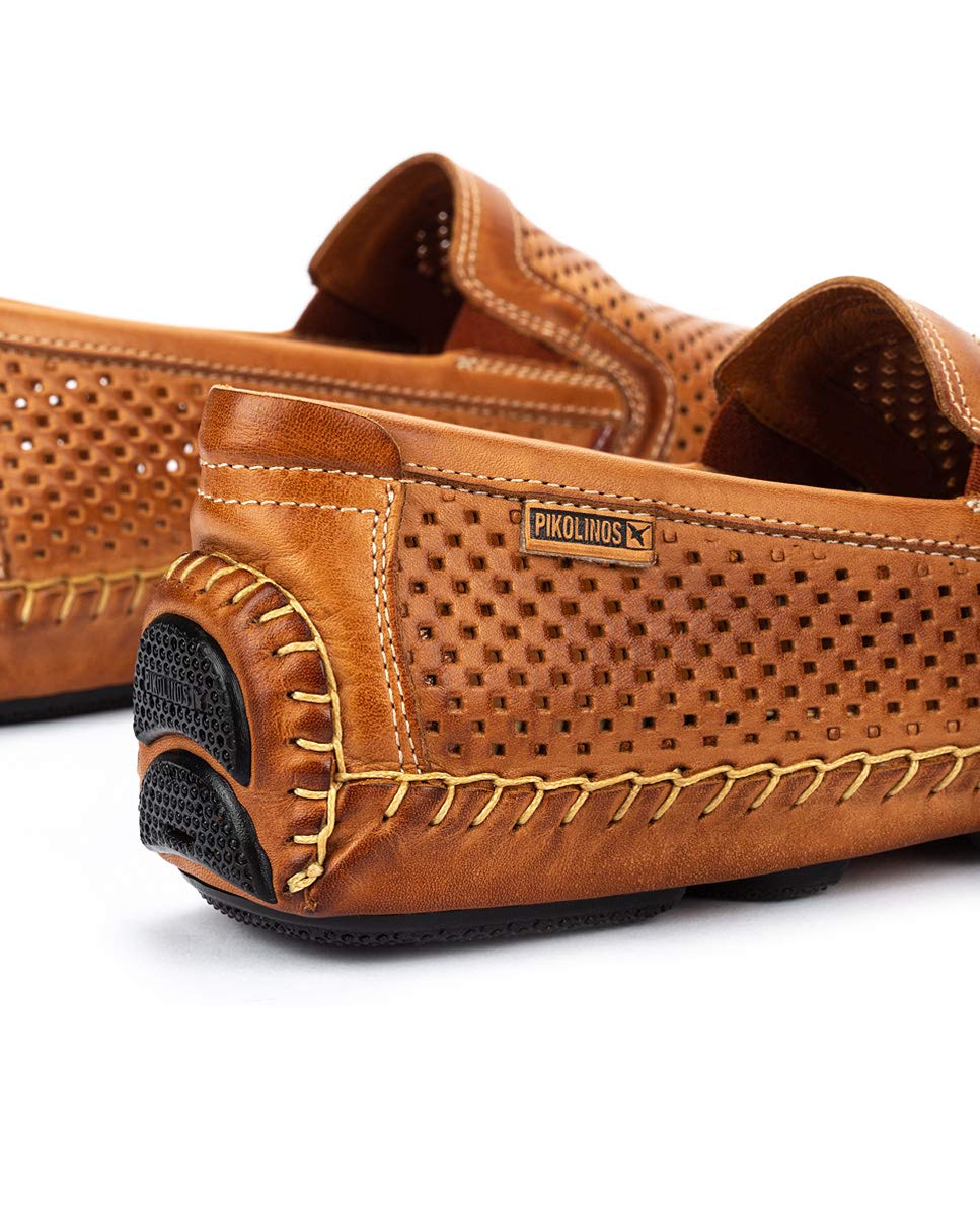 PIKOLINOS Men's Genuine Leather Loafers - Jerez Style Comfortable Slip-On Shoes for Casual & Office Wear