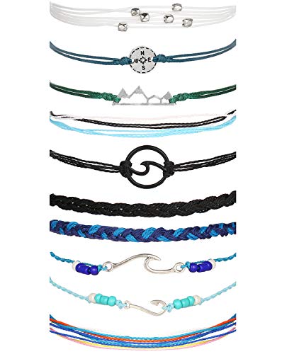D:Blue Bracelets Set
