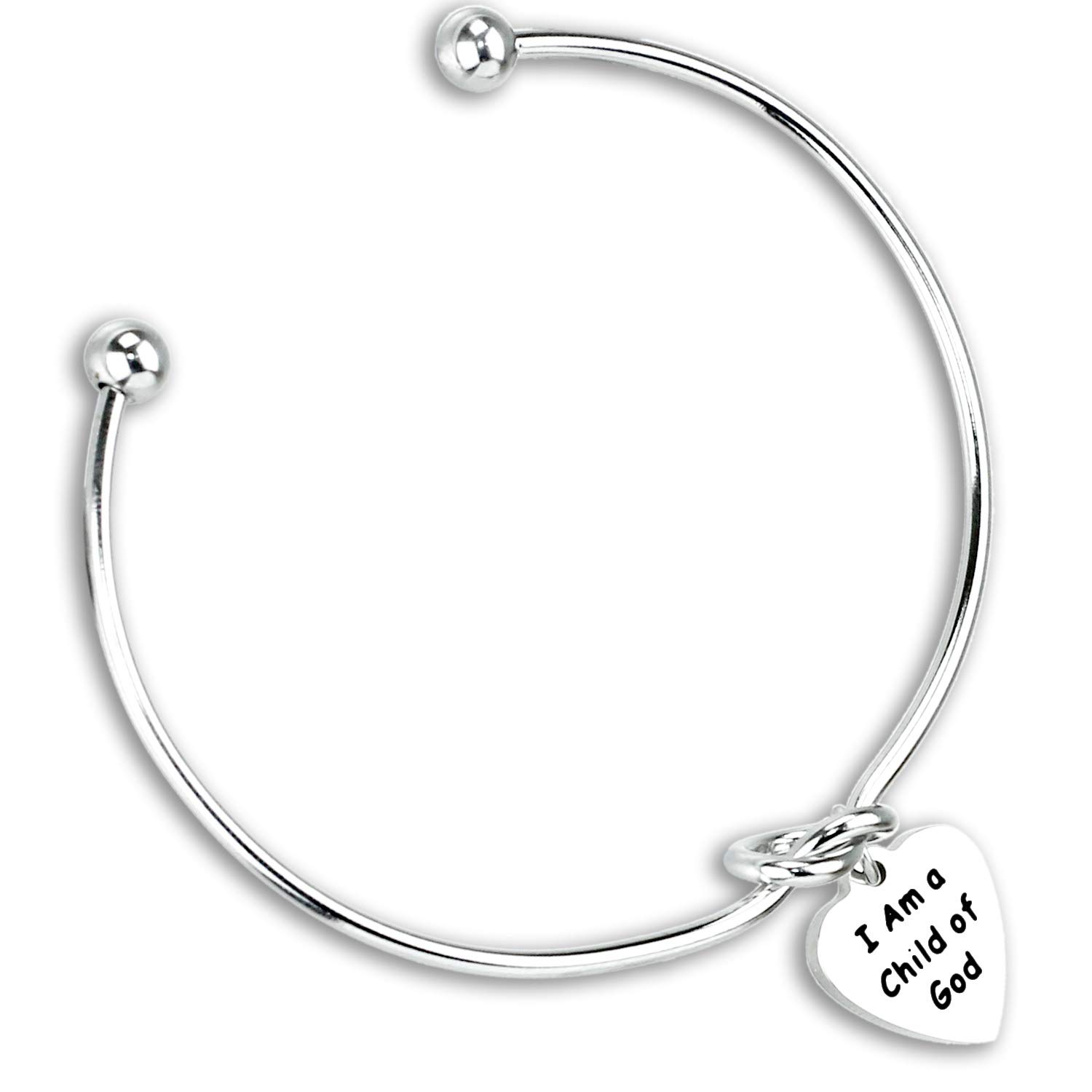 Kivosliviz Baptism Bracelet - Elegant Goddaughter Gift, LDS Baptism & First Communion Jewelry for Girls - Perfect for Religious Ceremonies & Special Occasions