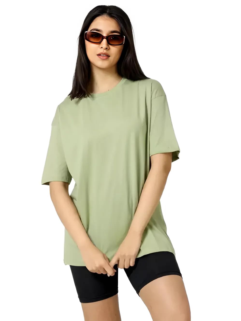 Peak Performance Women's Oversized Fit T-Shirt - Soft Cotton Workout Shirt for Gym, Yoga, Running, Camping & Hiking | Comfortable Casual Wear for Outdoor Activities & Everyday Use